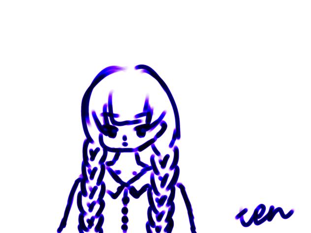 ゆる三つ編み
