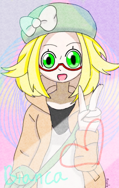 Bianca pokemon - ibisPaint