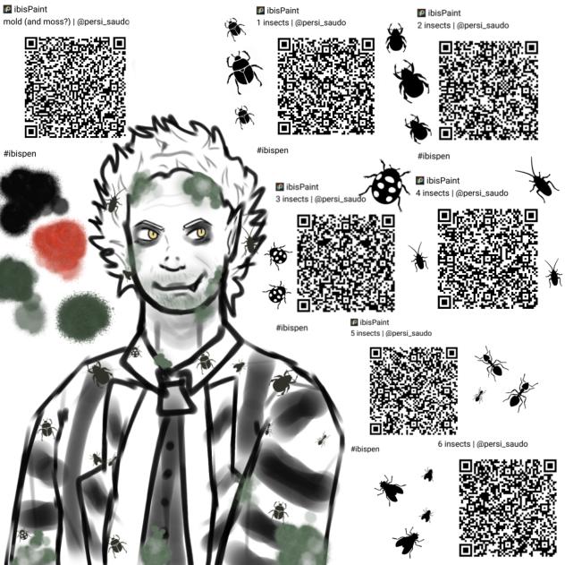 Beetlejuice + brushes