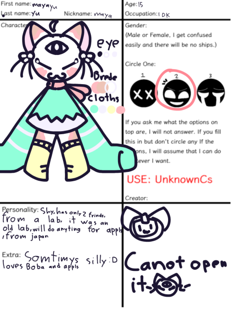 UnknownCs! For Willa