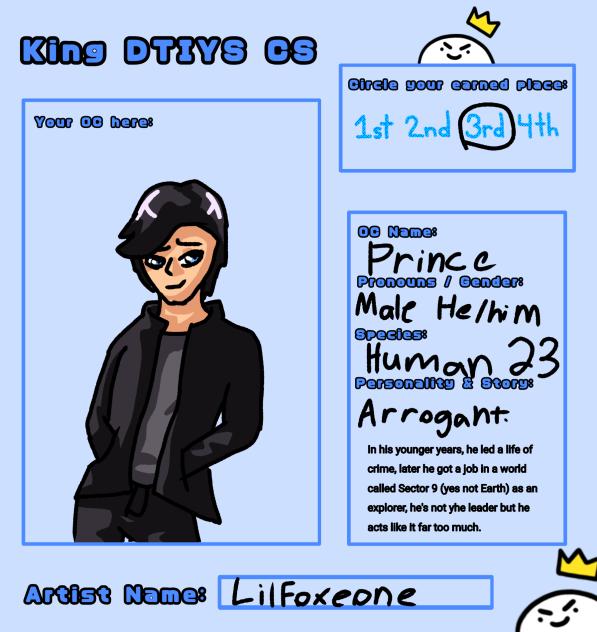 King DTIYS Winner cs