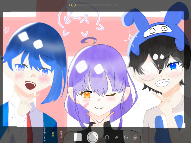 応援イラスト(しえのちゃんへ)