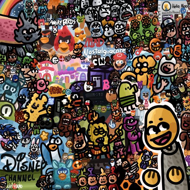 nostalgiacore fanart