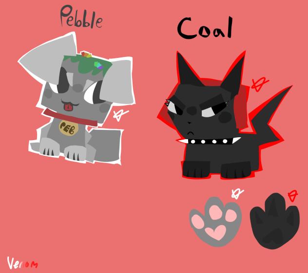 Coal and pebble redesigns!