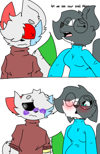 Collab with friend qwq