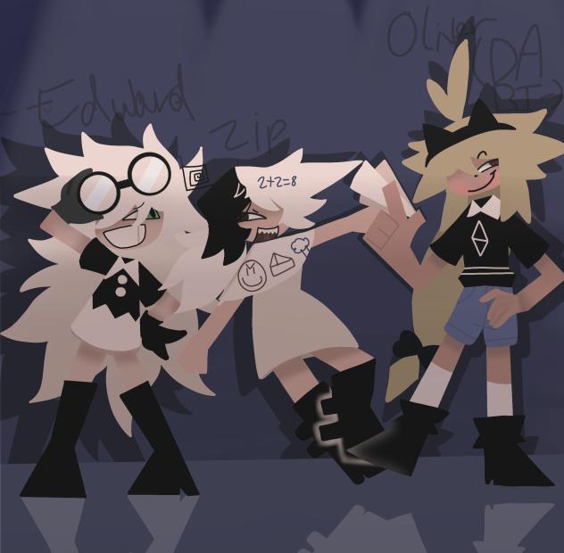 The bully trio in a ✨️spotlight✨️