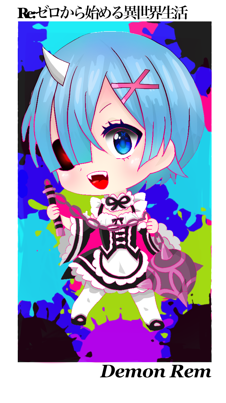 鬼レム crystal dress ver Re:Zero -Starting Life in Another World