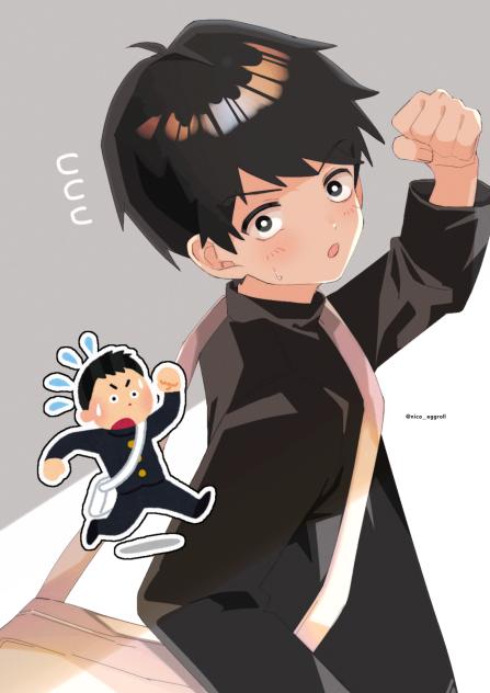遅刻しそうな男子学生