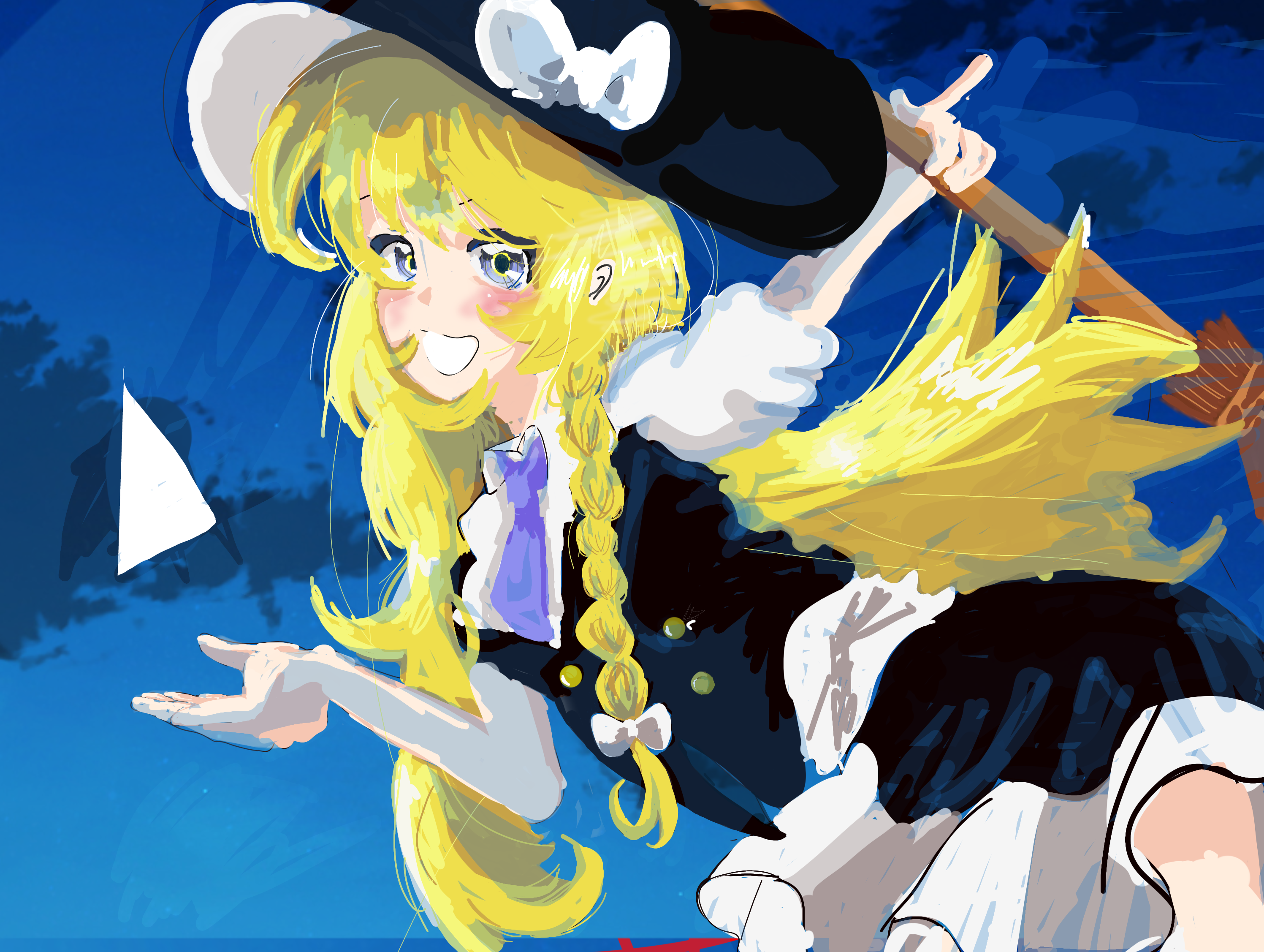 魔理沙　製作中 魔理沙 - ibisPaint