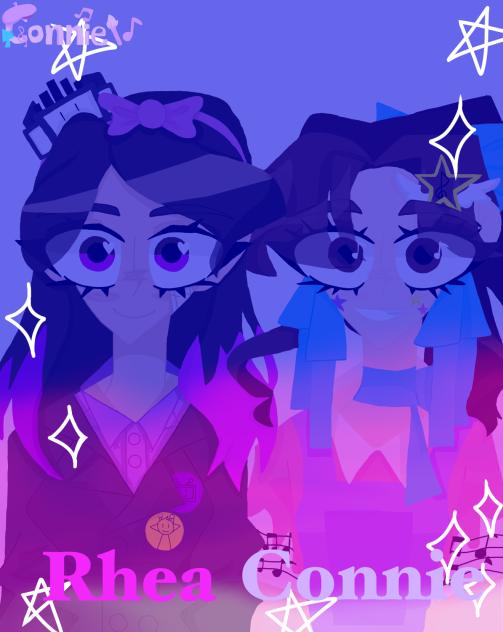 Rhea and me! 💚💜