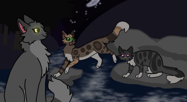 Pearlfur, Honeypatch, and Pinkpetal