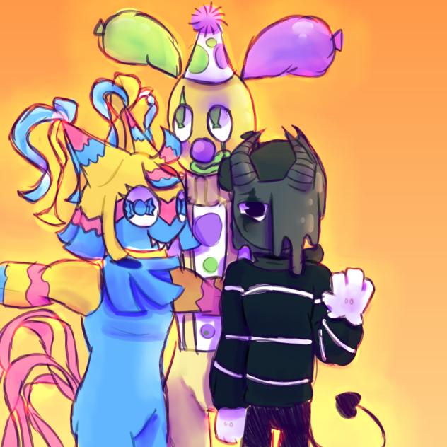 The circus trio!