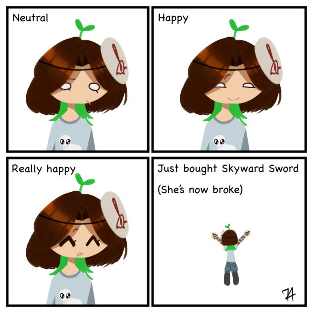 Too happy