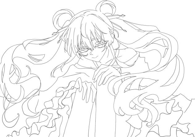八千代（線画） - ibisPaint