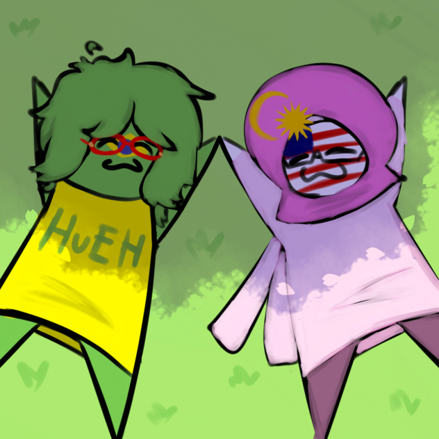 silly ahh drawing to my bestie