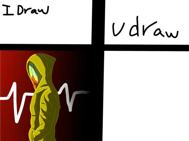 I draw You draw