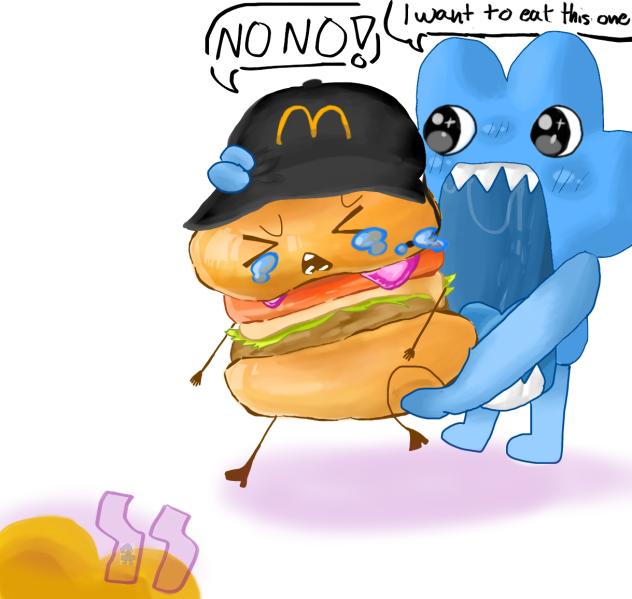 Four wants to eat Burger