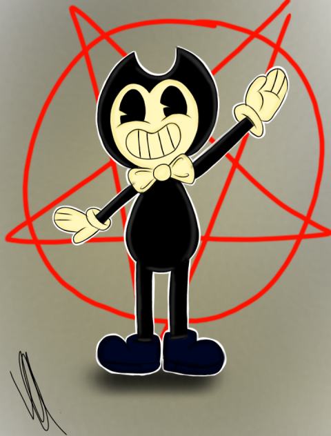 bendy and the ink machine 🖤🖤🖤
