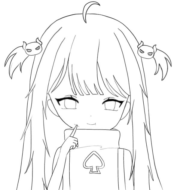 線画配布5