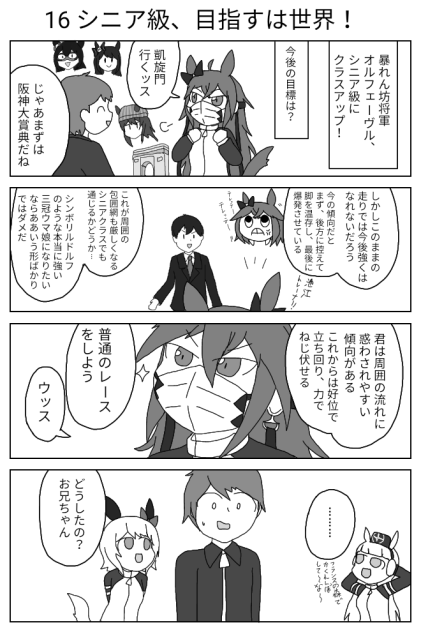16 シニア級、目指すは世界！【ウマ娘激情の覇王】