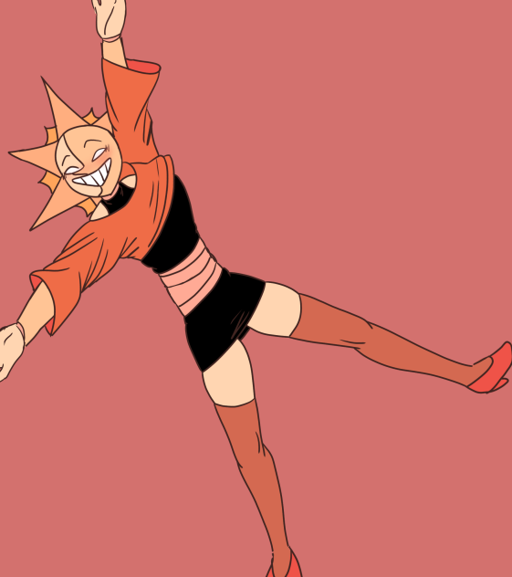 Sundrop in a Cute outfit