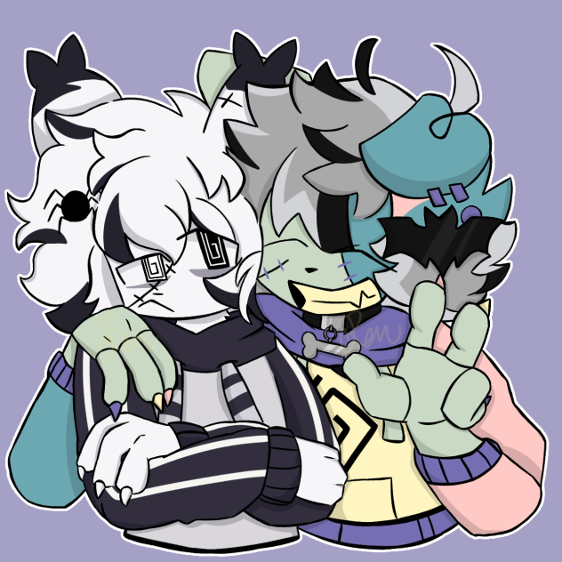 two of my friends ocs - ibisPaint
