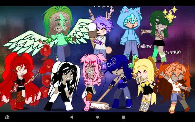 gacha club colours edit