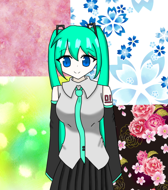 何かが大きいミクさん