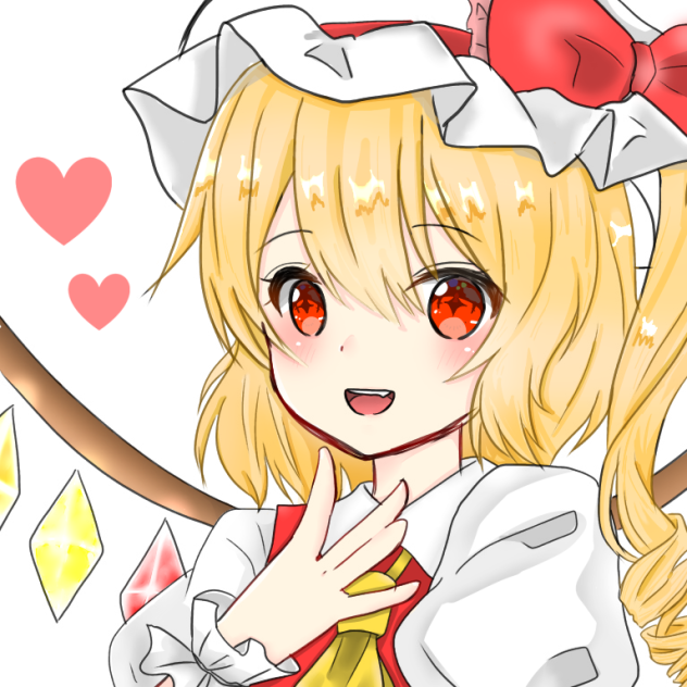 フランドール線画お借りしました！