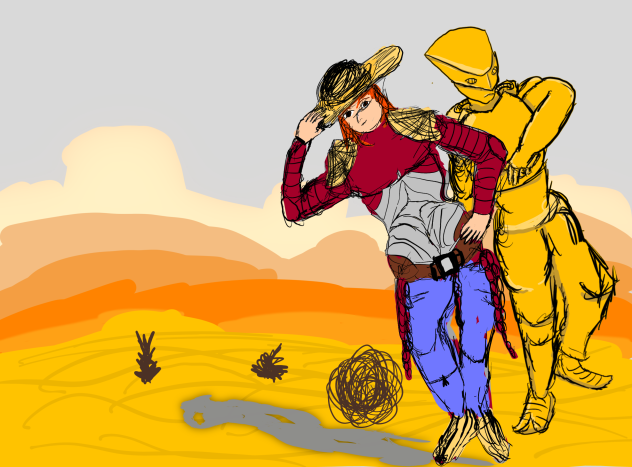 Dionée Brando and The world on the mesa