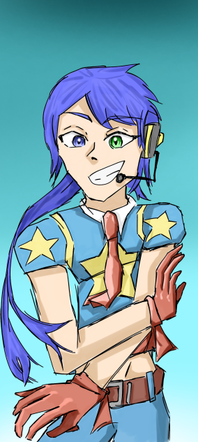 メズマライザー風オリキャラ壁紙！