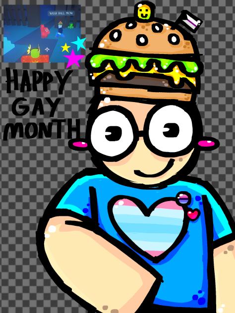 🌈🍔Happy [Kinda late] Pride Month!🍔🌈