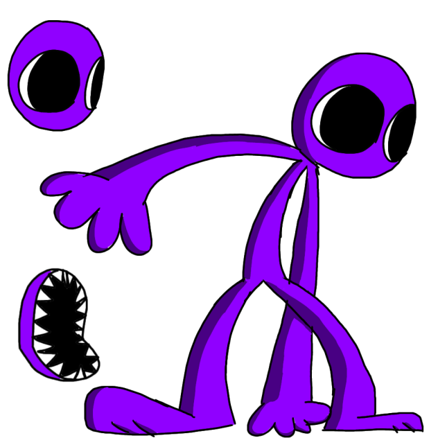 vs rainbow friends purple