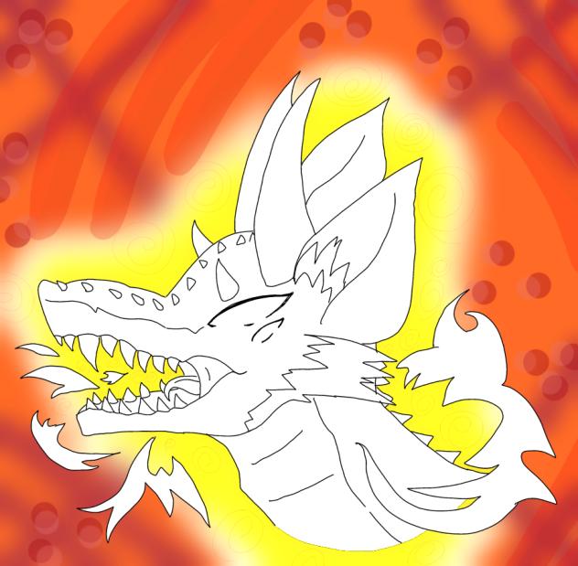Fire dragon 🀄️🔥 - ibisPaint
