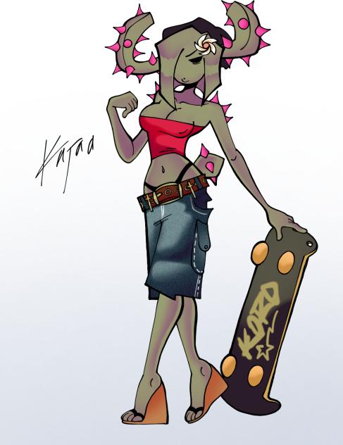Kajaa in fendi's style