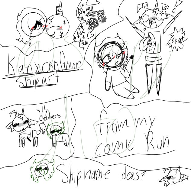 CONFUSION X KIAN SHIP ART!
