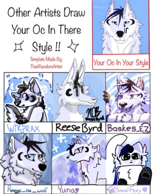 Collab DTIYS with Howling Wolfie! 🐺🐾