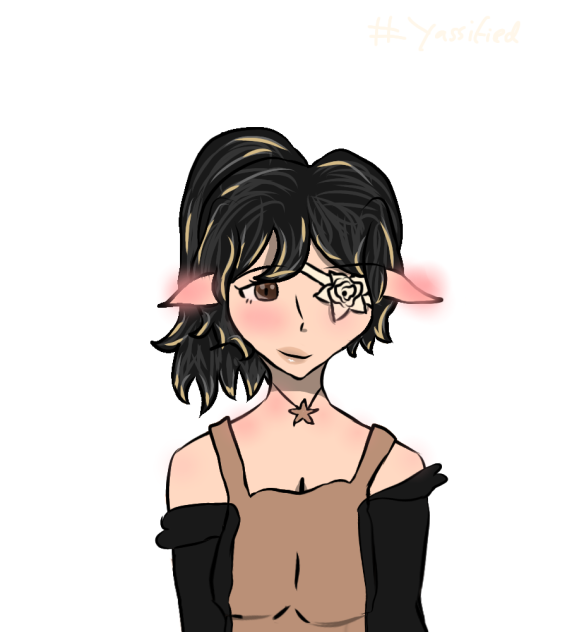 silly little doodle of my oc - ibisPaint