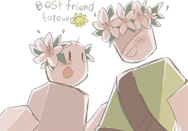 Best friend.  #Roblox OC