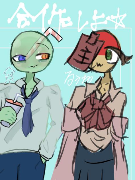 ヾ(・ω・)メ(・ω・)ノ 様と合作!!!
