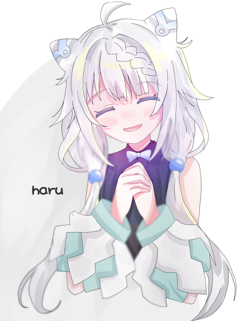遥ちゃんの塗り絵です。