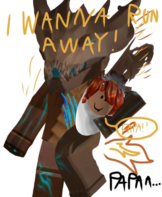 Papa + I wanna run away memes