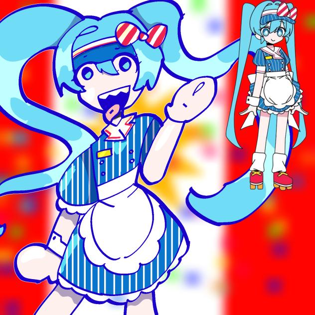miku mezmerizer art