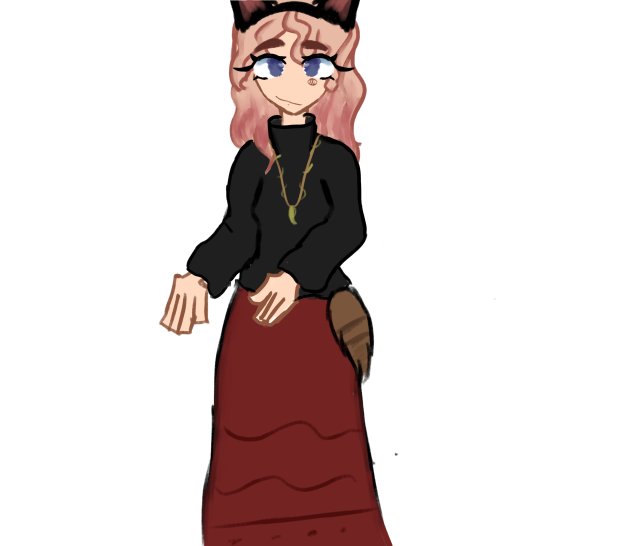 Lazy Quinn senior art