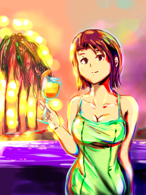 トワイライトに溶ける【ワンドロ】