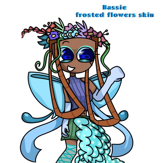 Bassie skin   Frosted flowers