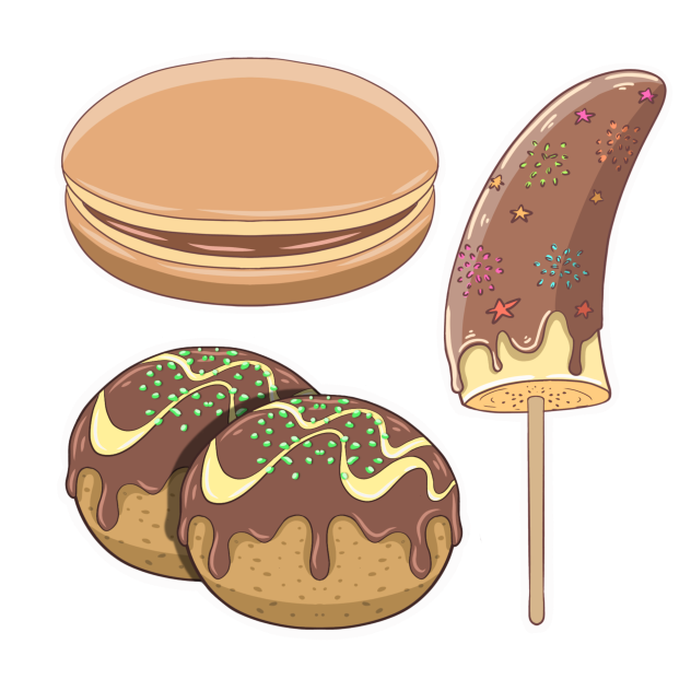 Summer Festival Stickers 3