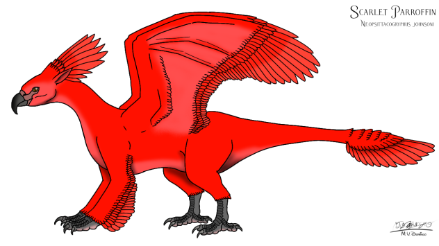 Scarlet Parroffin