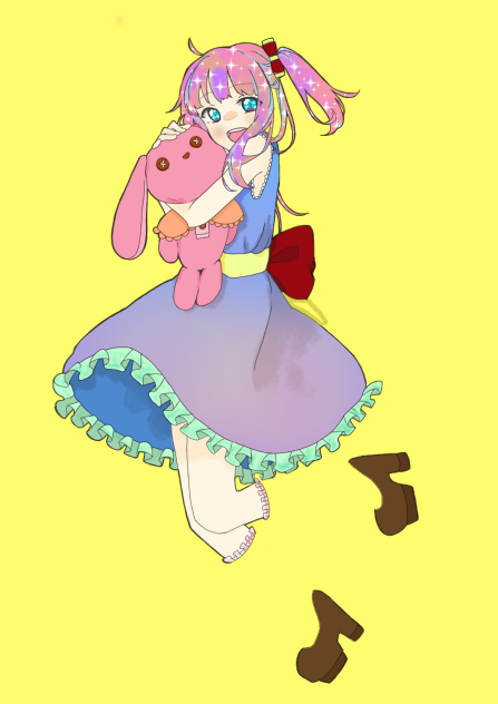 Hey! 線画 塗らせていただきました。