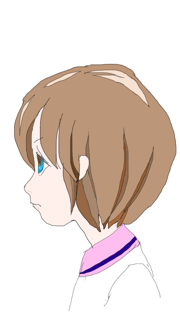 横顔